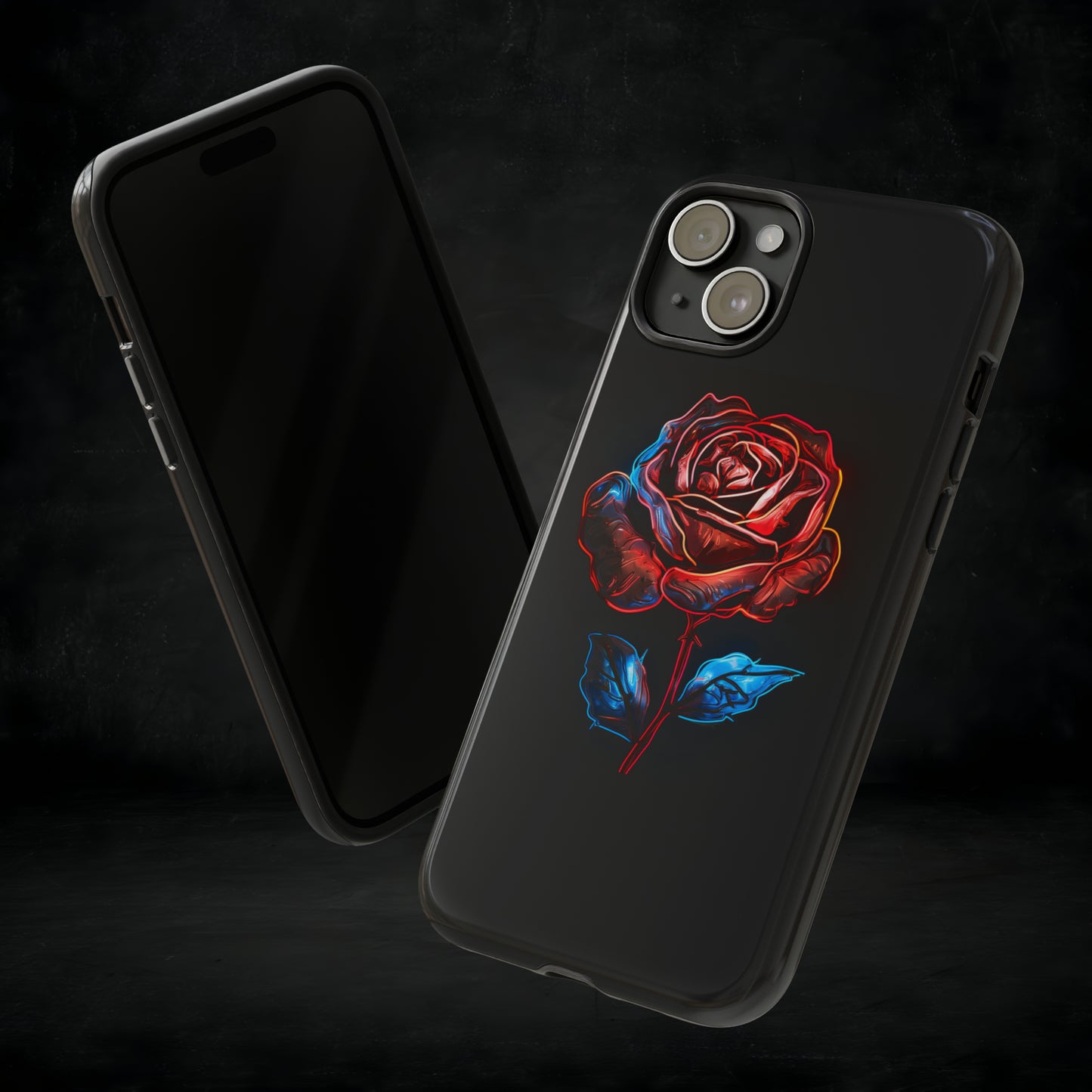 Neon Rose Tough Case