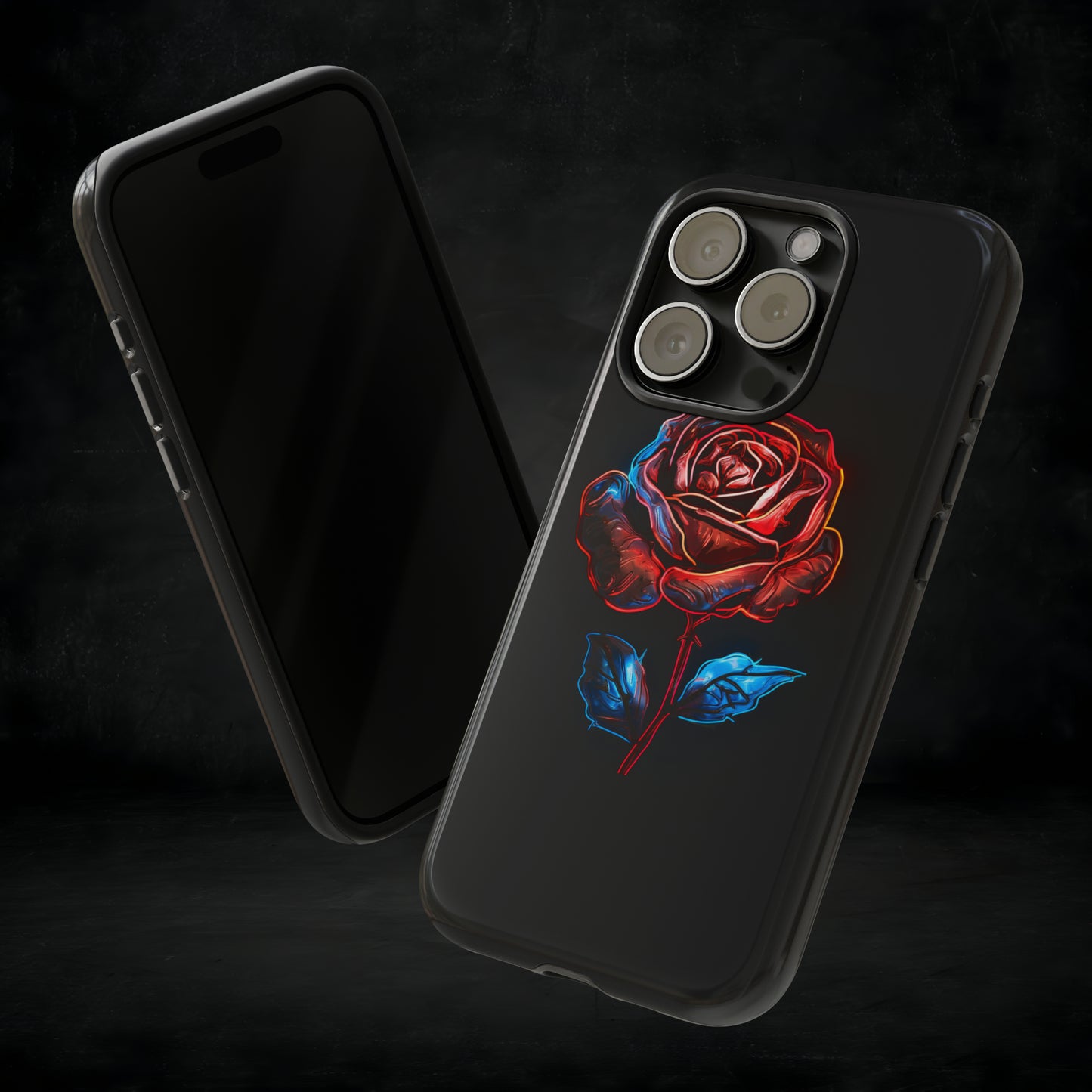 Neon Rose Tough Case