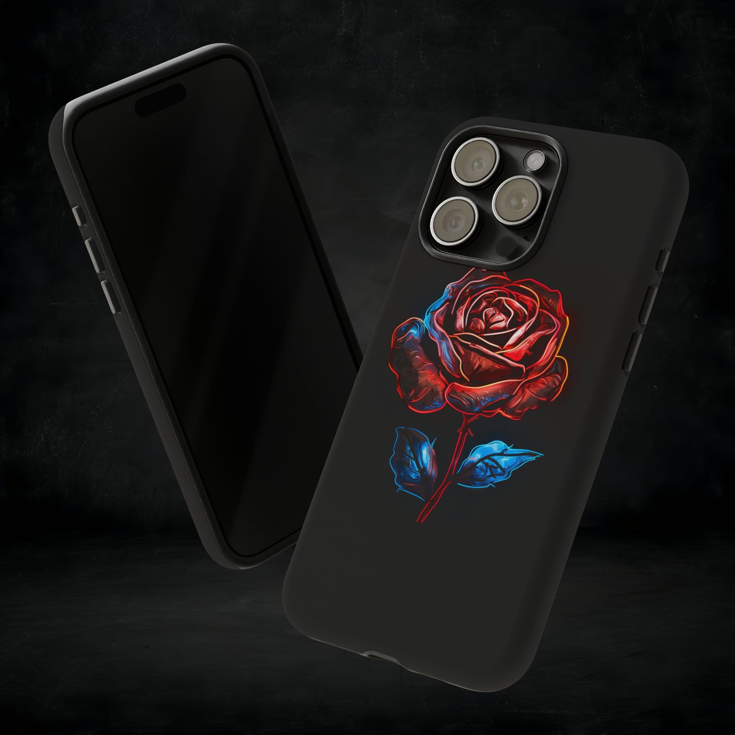 Neon Rose Tough Case